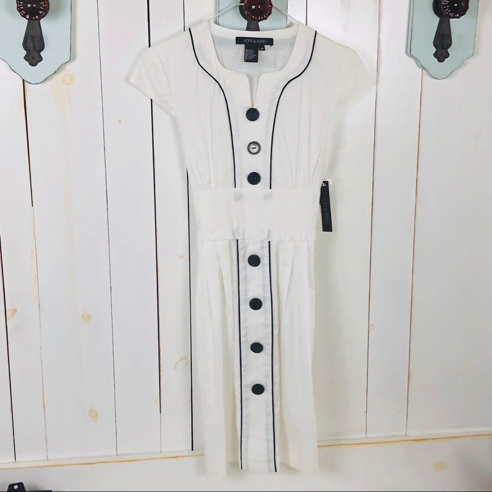 Hope & Honey White Dress Size 4